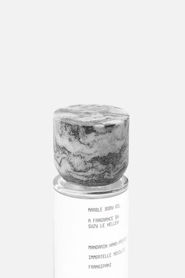 MARBLE BODY OIL 100 ML / 3.38 oz - tinted leather by Zara - Image 1
