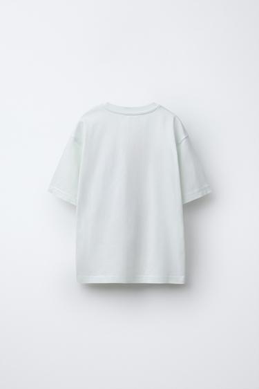 DÉBARDEUR IMPRIMÉ - Vert clair de Zara - Image 1