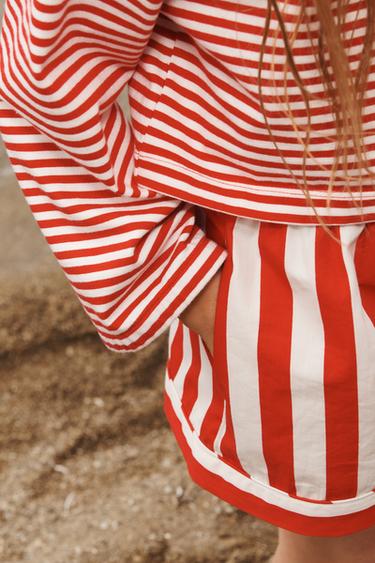 STRIPED LIMITED EDITION BERMUDA SHORTS - striped by Zara - Image 4