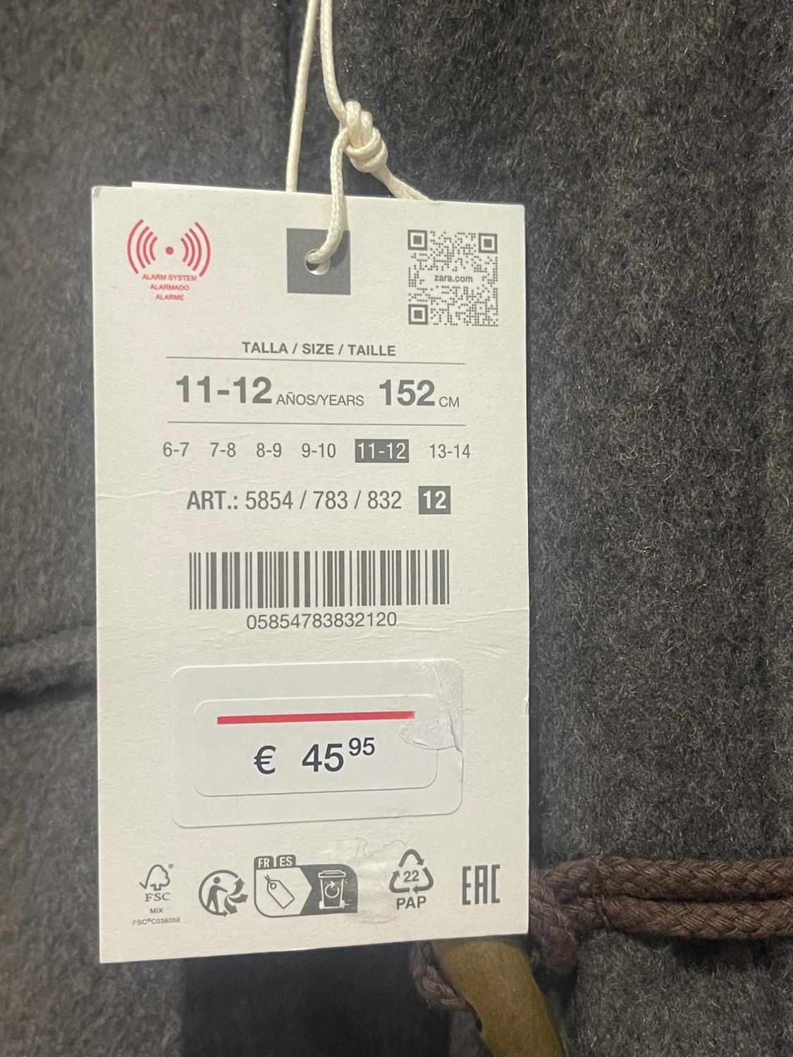 WOOL BLEND DUFFLE COAT - Image 3