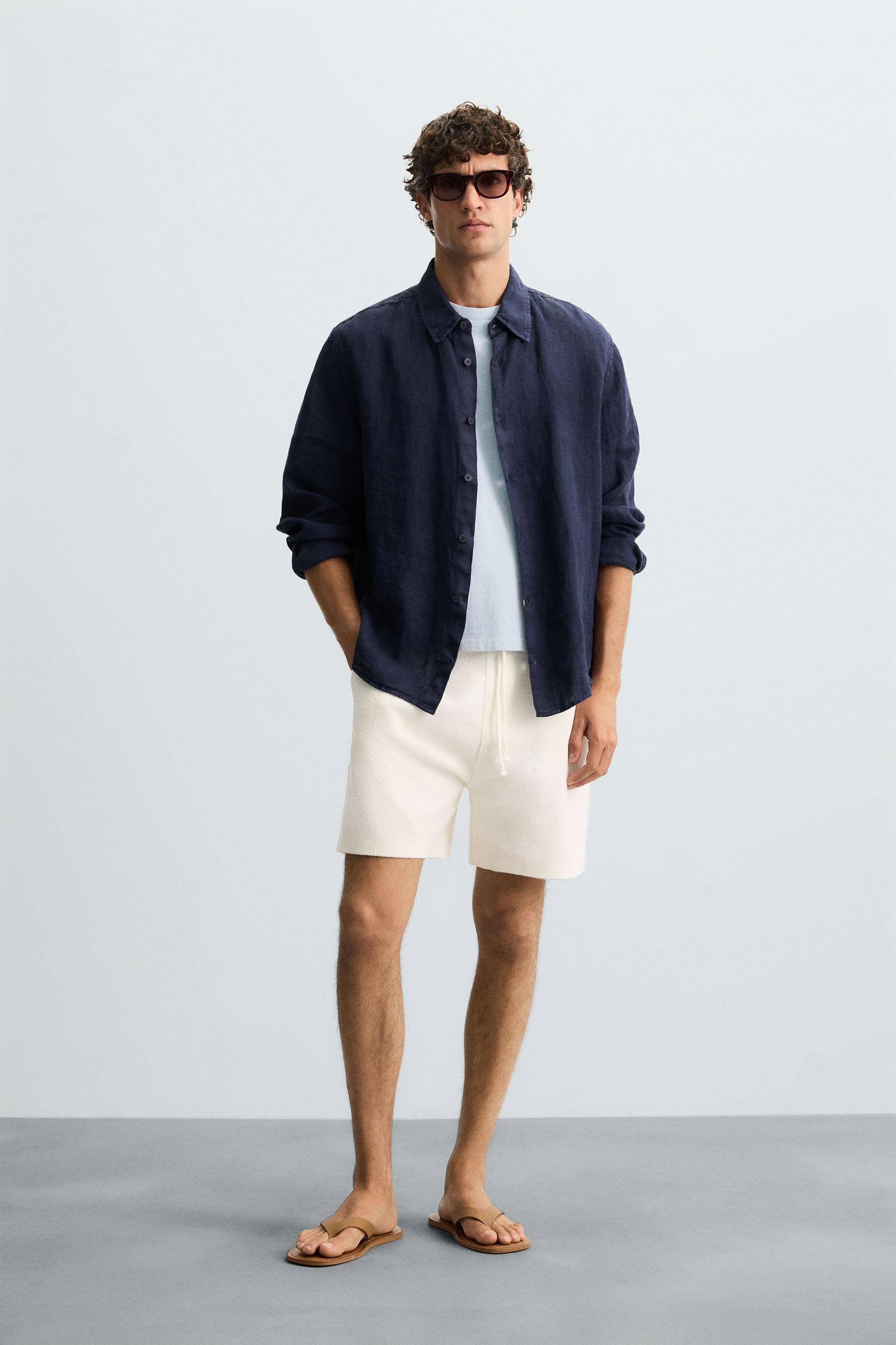BERMUDA DE JOGGING TEXTURÉ