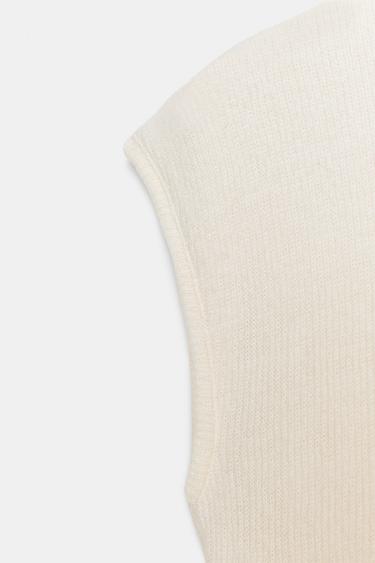 ROBE LONGUE SOFT - Écru de Zara - Image 6