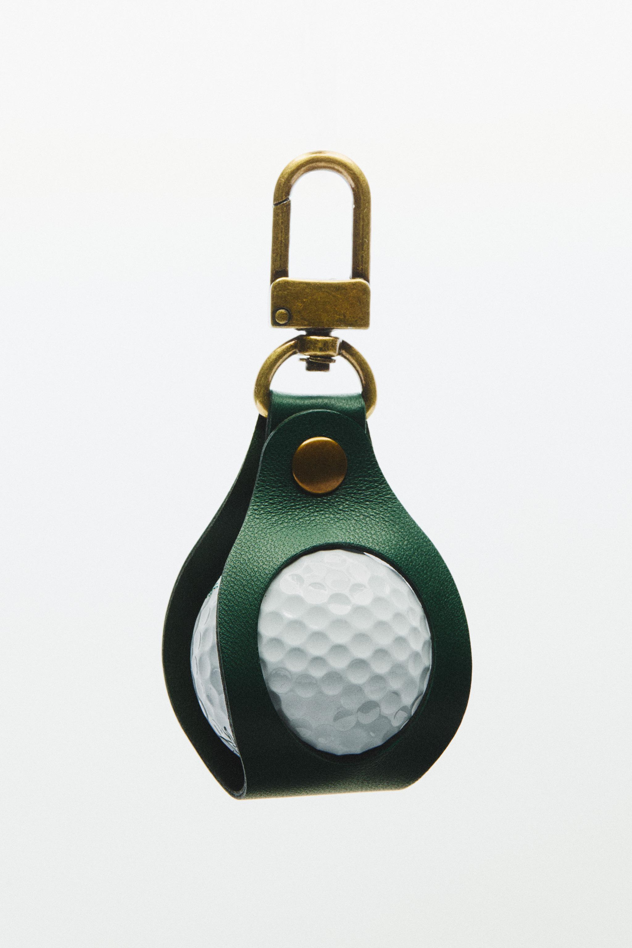 GOLF BALL HOLDER KEYRING - Green | ZARA United States
