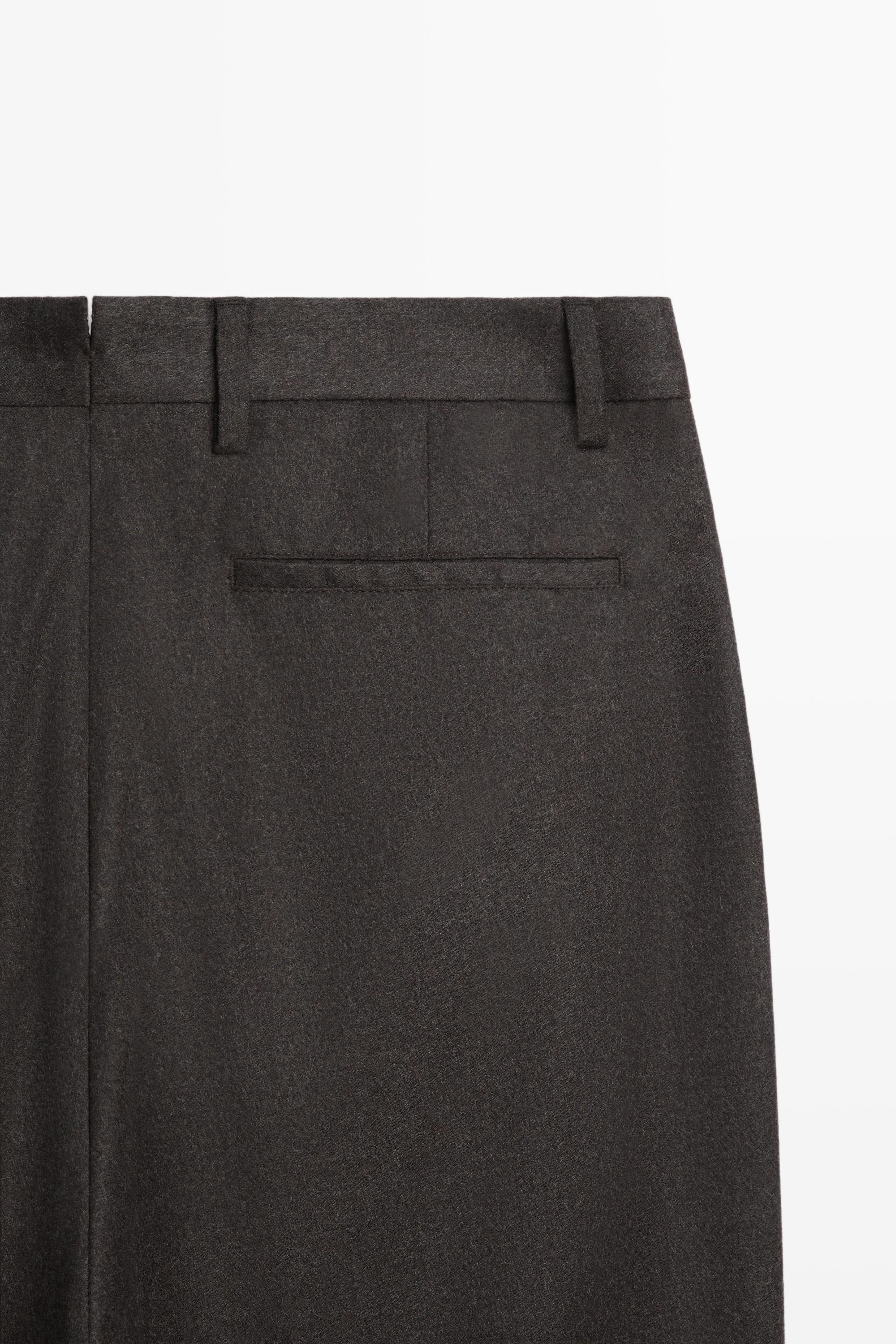 100% wool suit pants