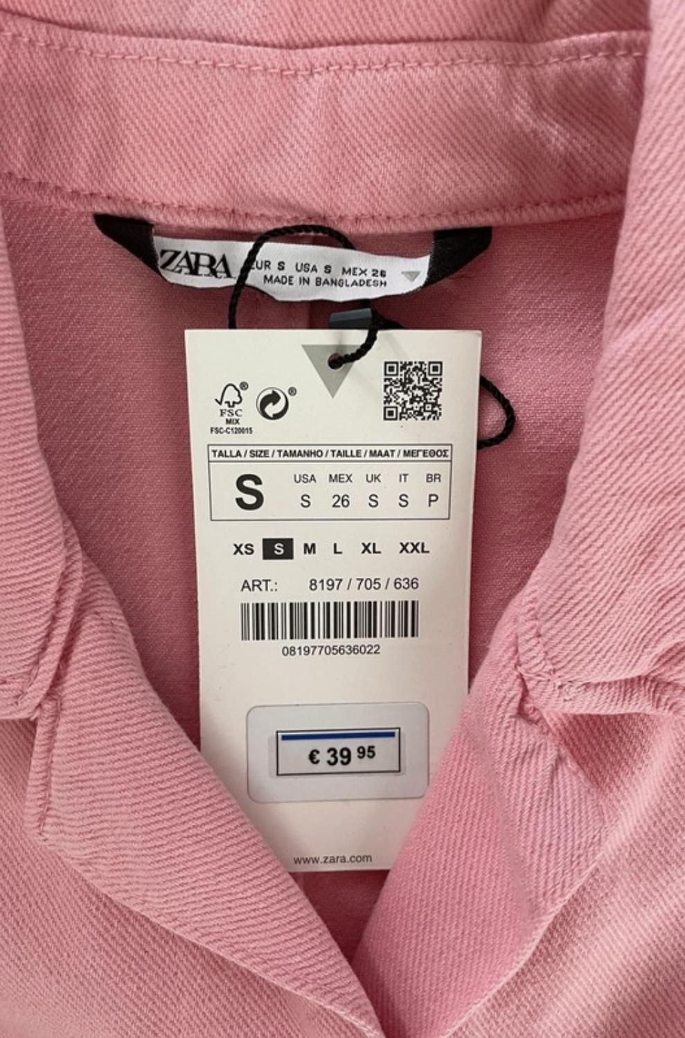 SURCHEMISE EN JEAN ROSE - Image 5