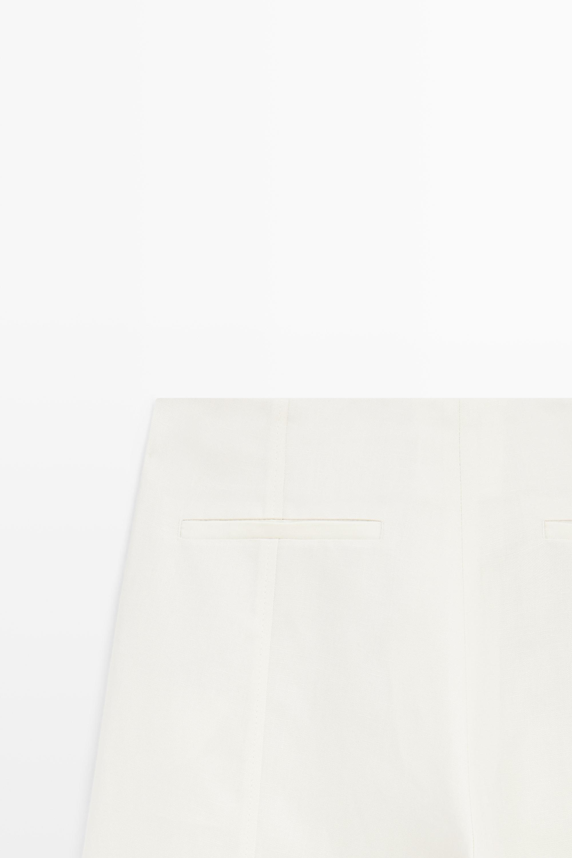 Pantalon fluide barrel fit