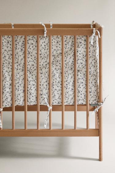 TOUR DE LIT BÉBÉ FLEUR BLEUE - Bleu de Zara - Image 2