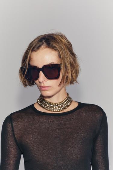 COLLAR CKOKER METÁLICO JOYAS - Dorado de Zara - Imagen 0