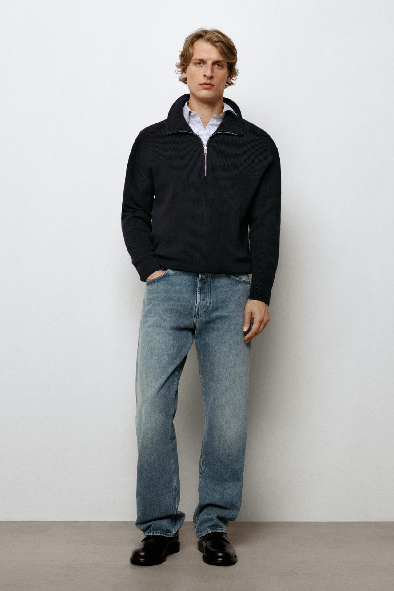 Wide-leg jeans — Indigo