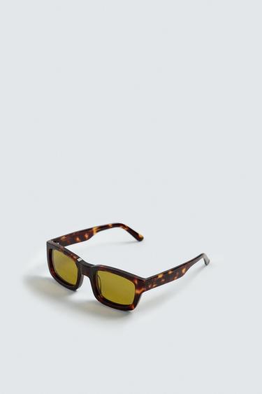 LUNETTES DE SOLEIL CARRÉES - Écaille de Zara - Image 5