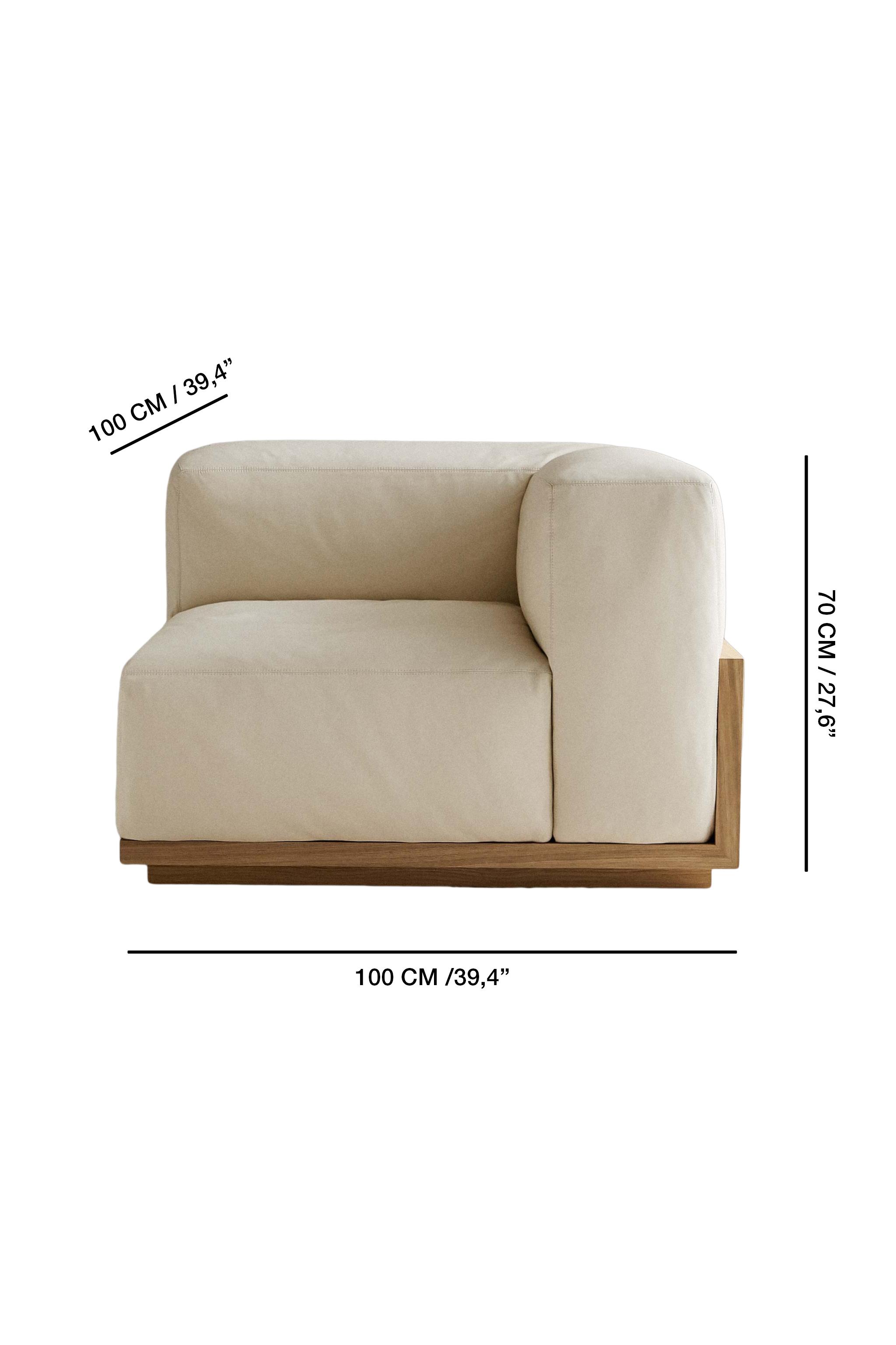ZARA  KIDS ミニサイズソファ・リネン・アイボリー・ザラホーム SOFA 02 | RIGHT CORNER MODULE - Ecru | ZARA United States