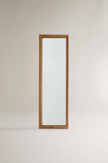 ELM WOOD MIRROR - Light beige by Zara - Image 0