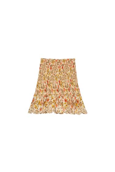 FALDA MINI ESTAMPADA