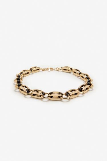 LIMITED EDITION CHAIN LINK CHOKER NECKLACE - Golden by Zara - Image 2