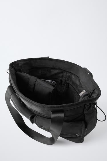 MATERNITY TOTE BAG - Black by Zara - Image 4