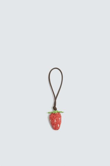 PORTE-CLÉS TRESSÉ - Rouge de Zara