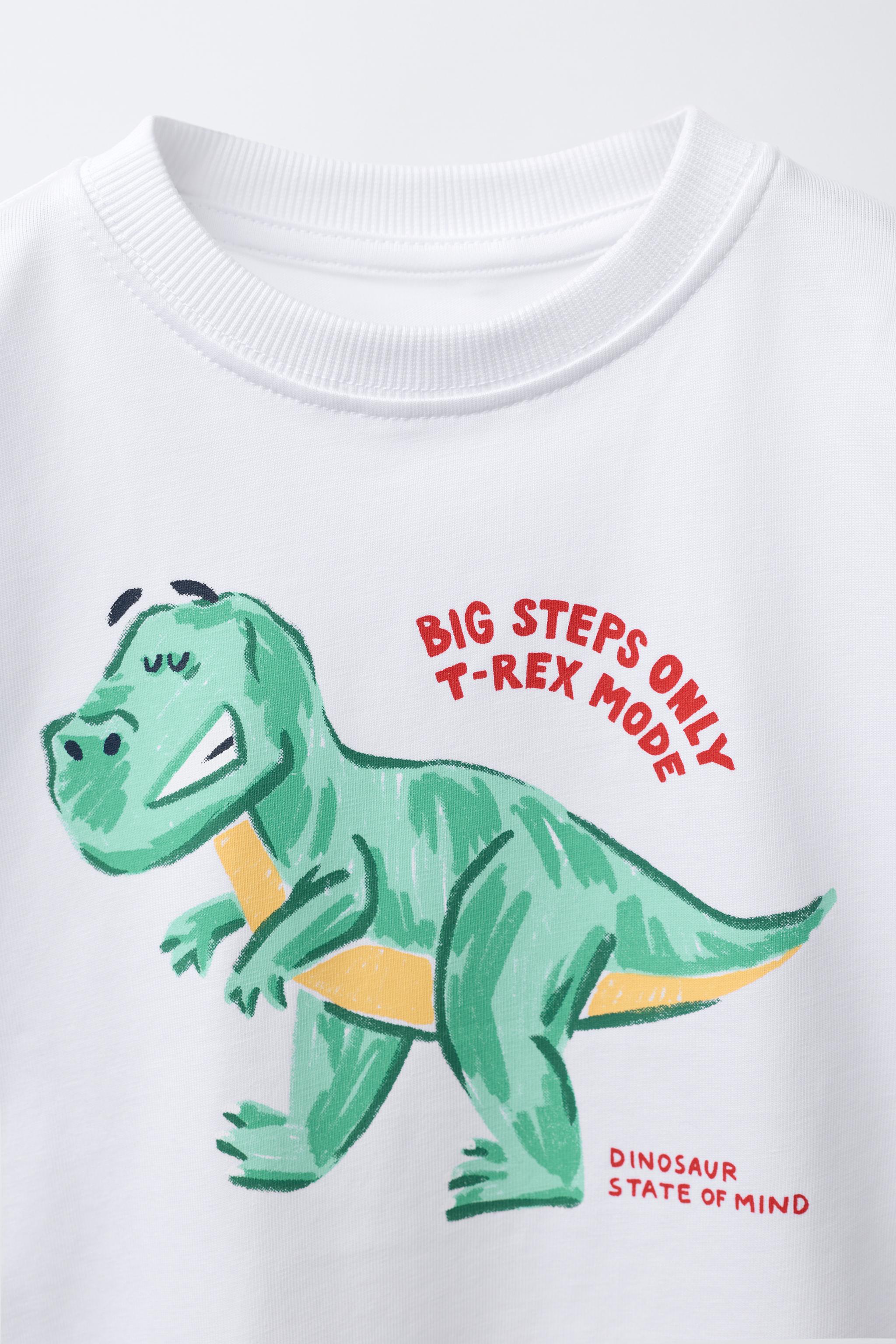 DINOSAUR PRINT T-SHIRT