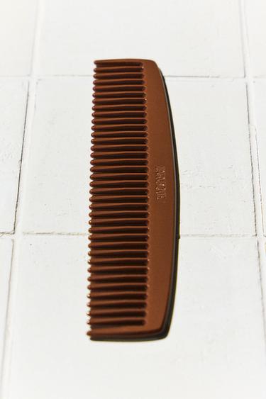 ACETATE HAIR COMB - Brown by Zara
