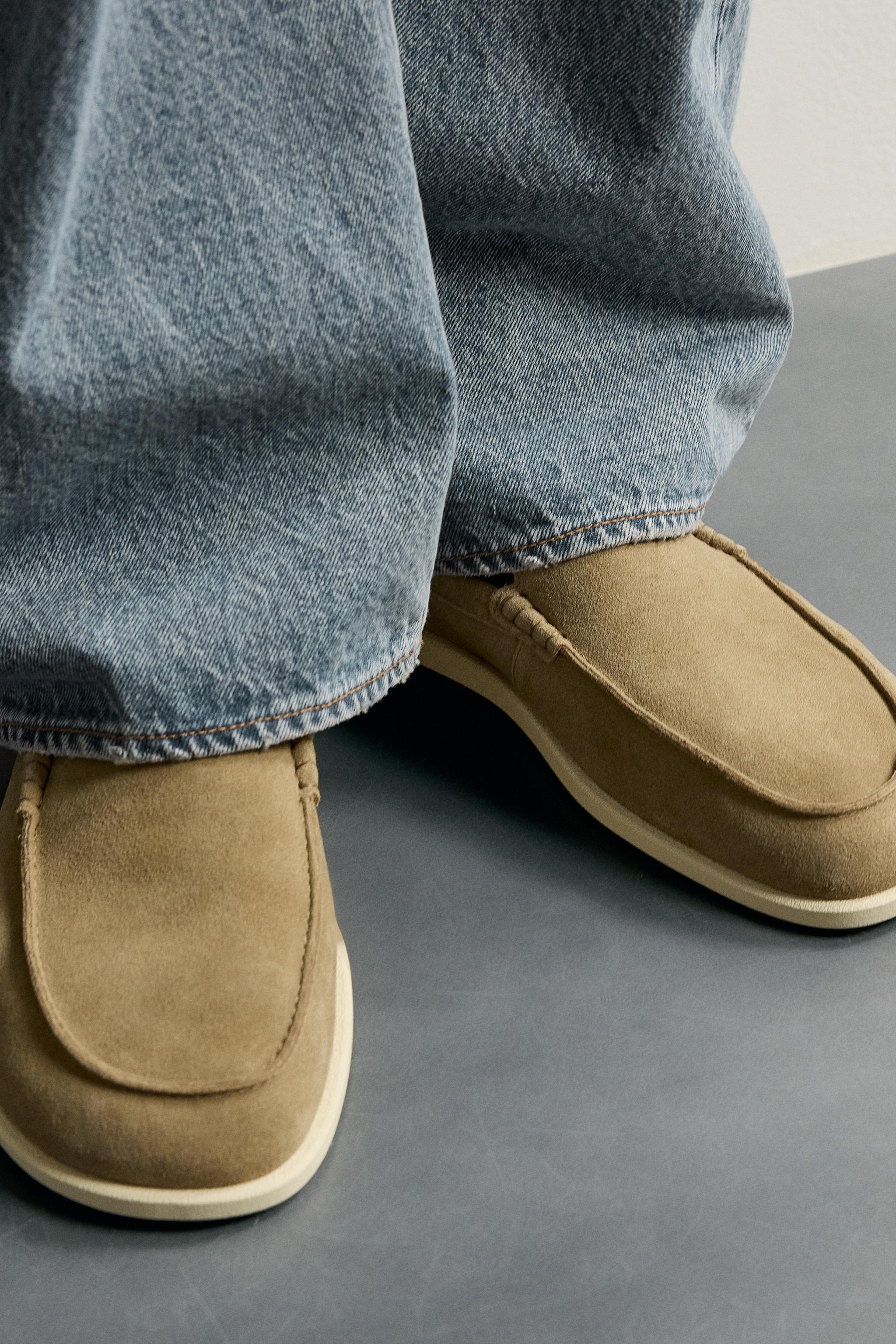 MOCASSINS BAREFOOT EN CUIR