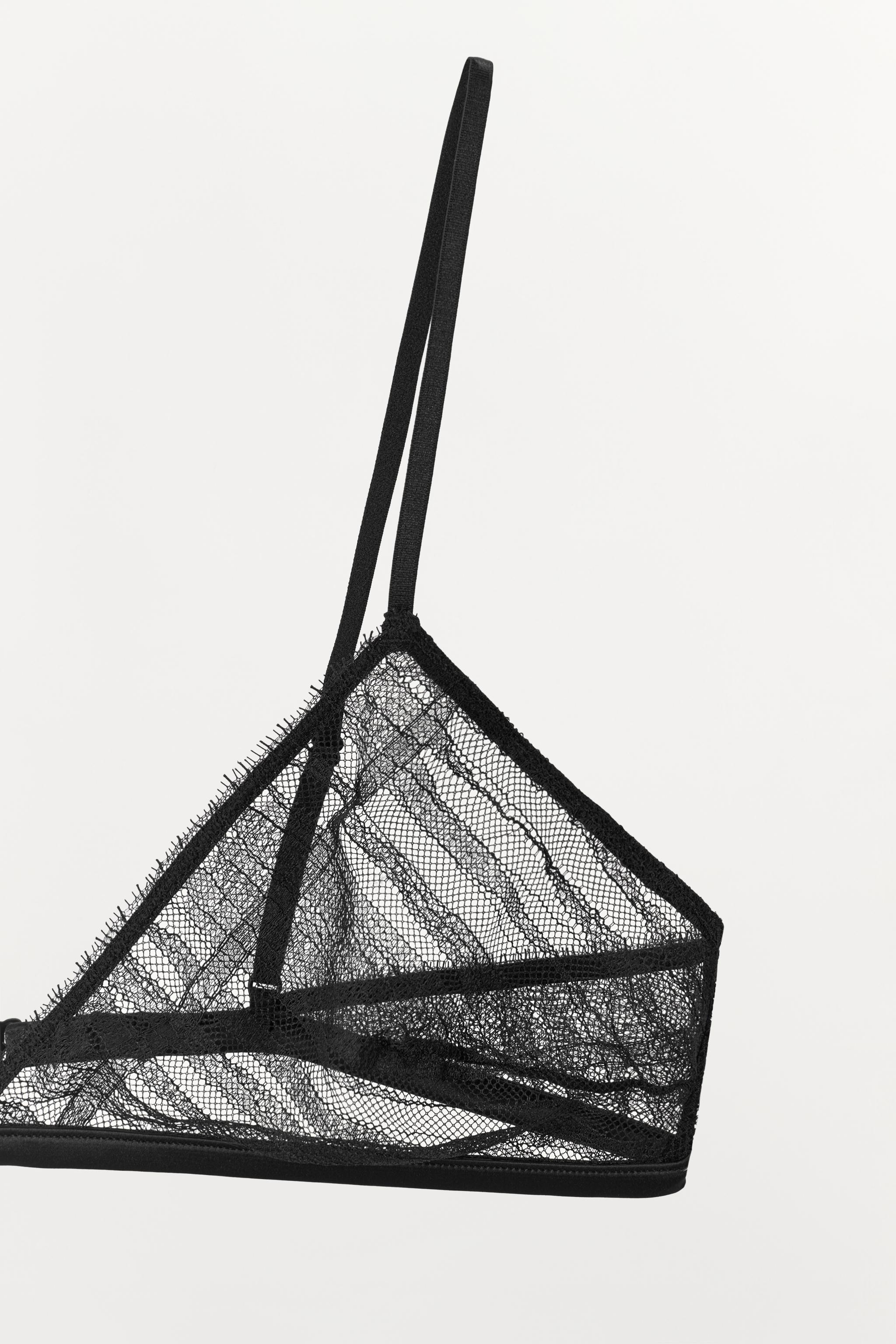 MESH TRIANGLE BRA