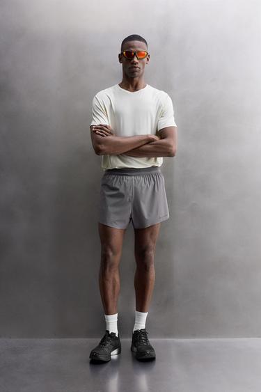 SHORT RUNNING SHORTS - Purple by Zara - Image 0