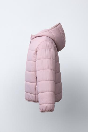 ULTRALIGHT HOODED JACKET - Chalk pink by Zara - Image 3