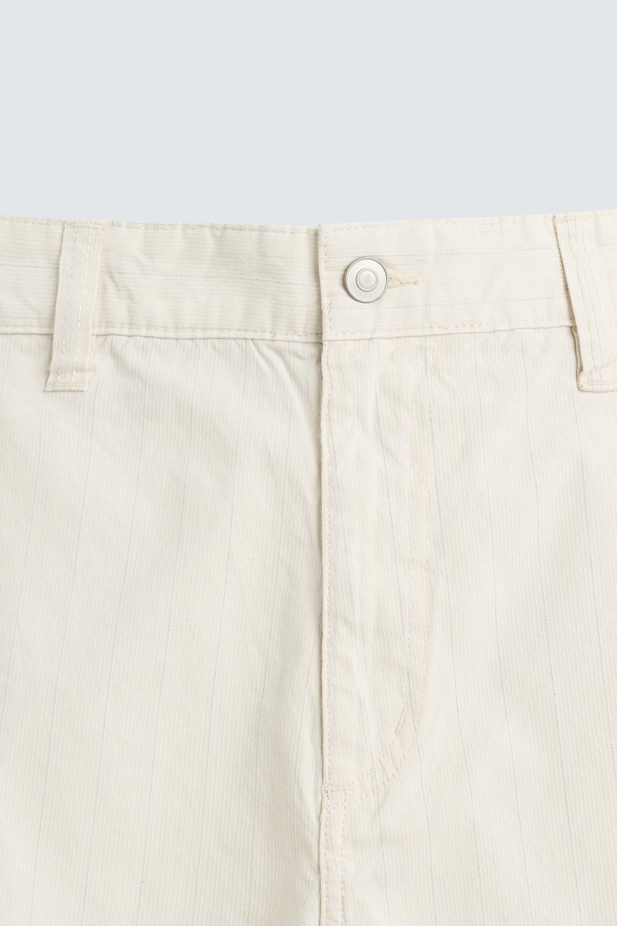 BERMUDA REGULAR FIT RAYURES