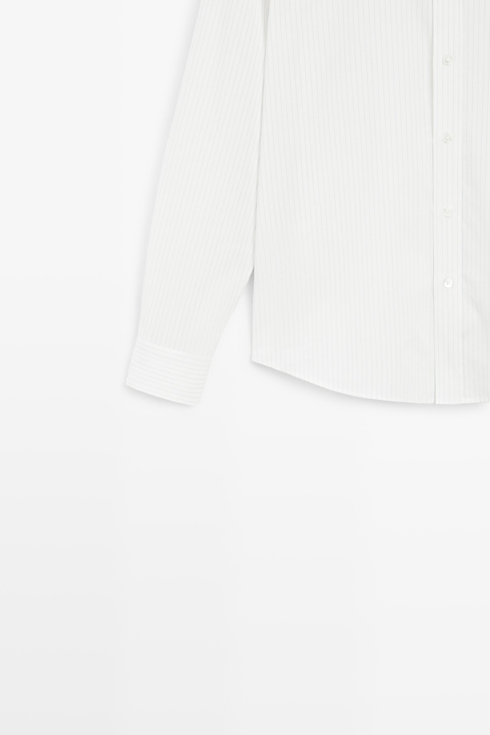 100% cotton striped shirt
