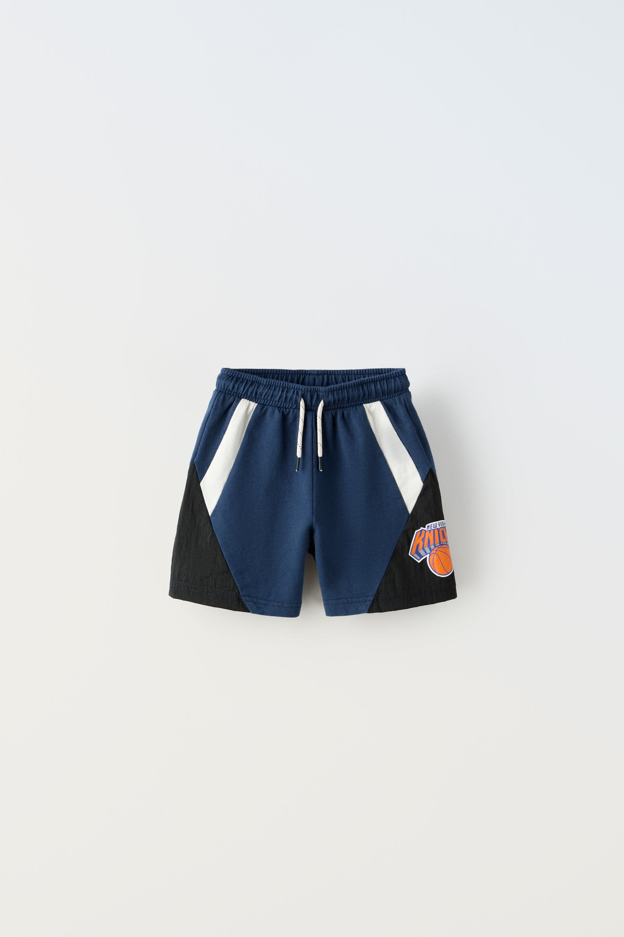 NEW YORK KNICKS NBA © BERMUDA SHORTS - Navy blue | ZARA New