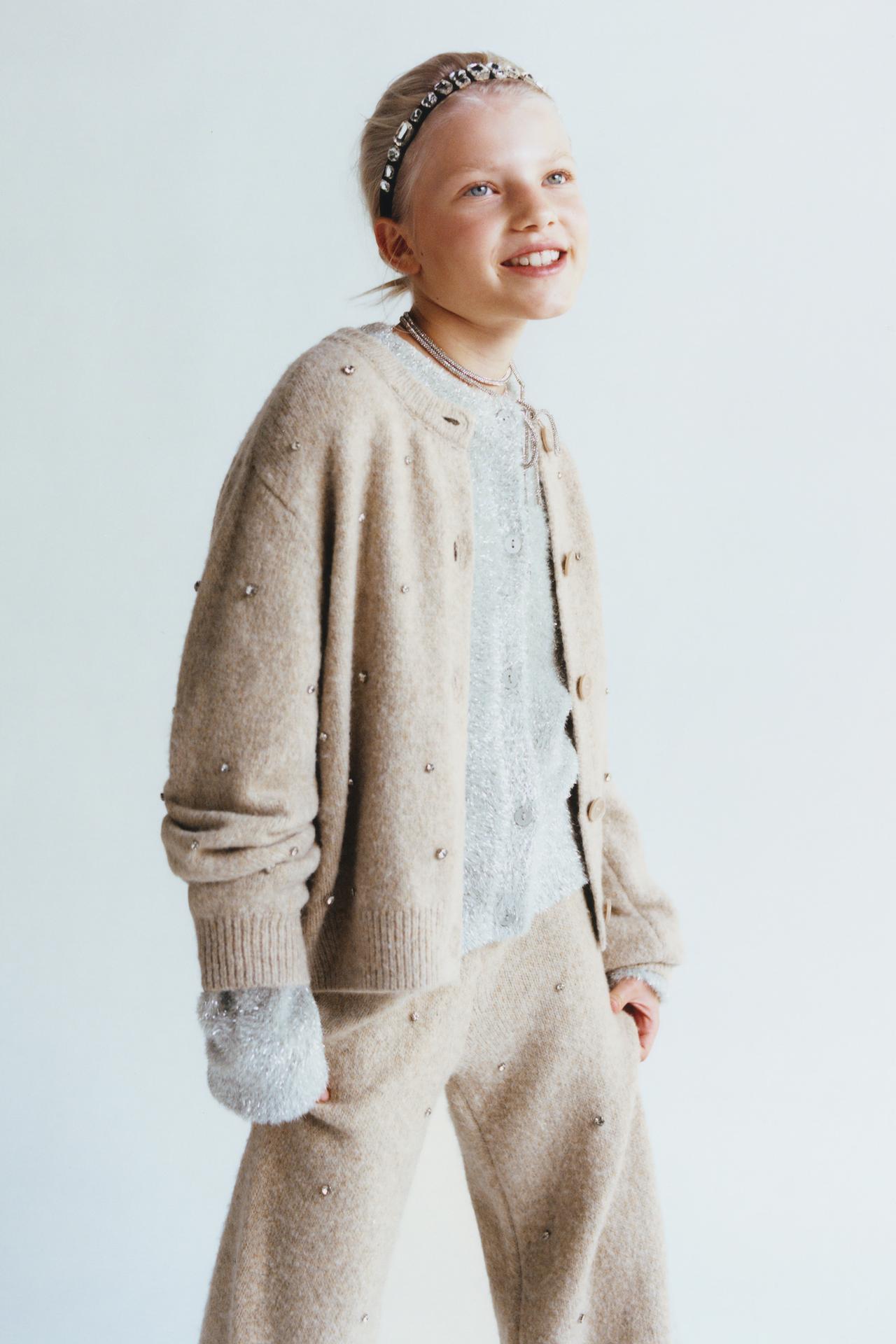 SHIMMERY KNIT CARDIGAN