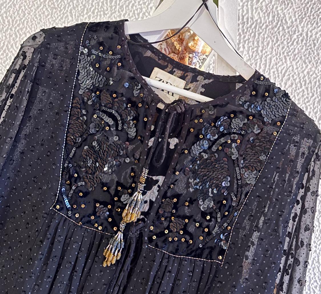 PLUMETIS JACKET WITH SEQUINS - Image 4