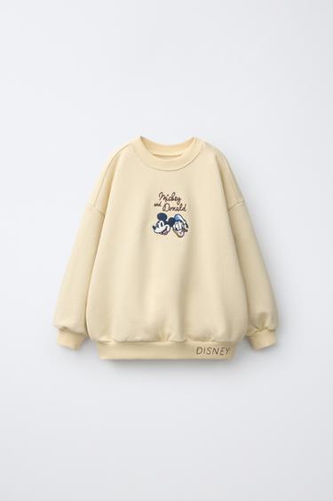 MICKEY MOUSE © DISNEY EMBROIDERED SWEATSHIRT - Butter by Zara - Image 0