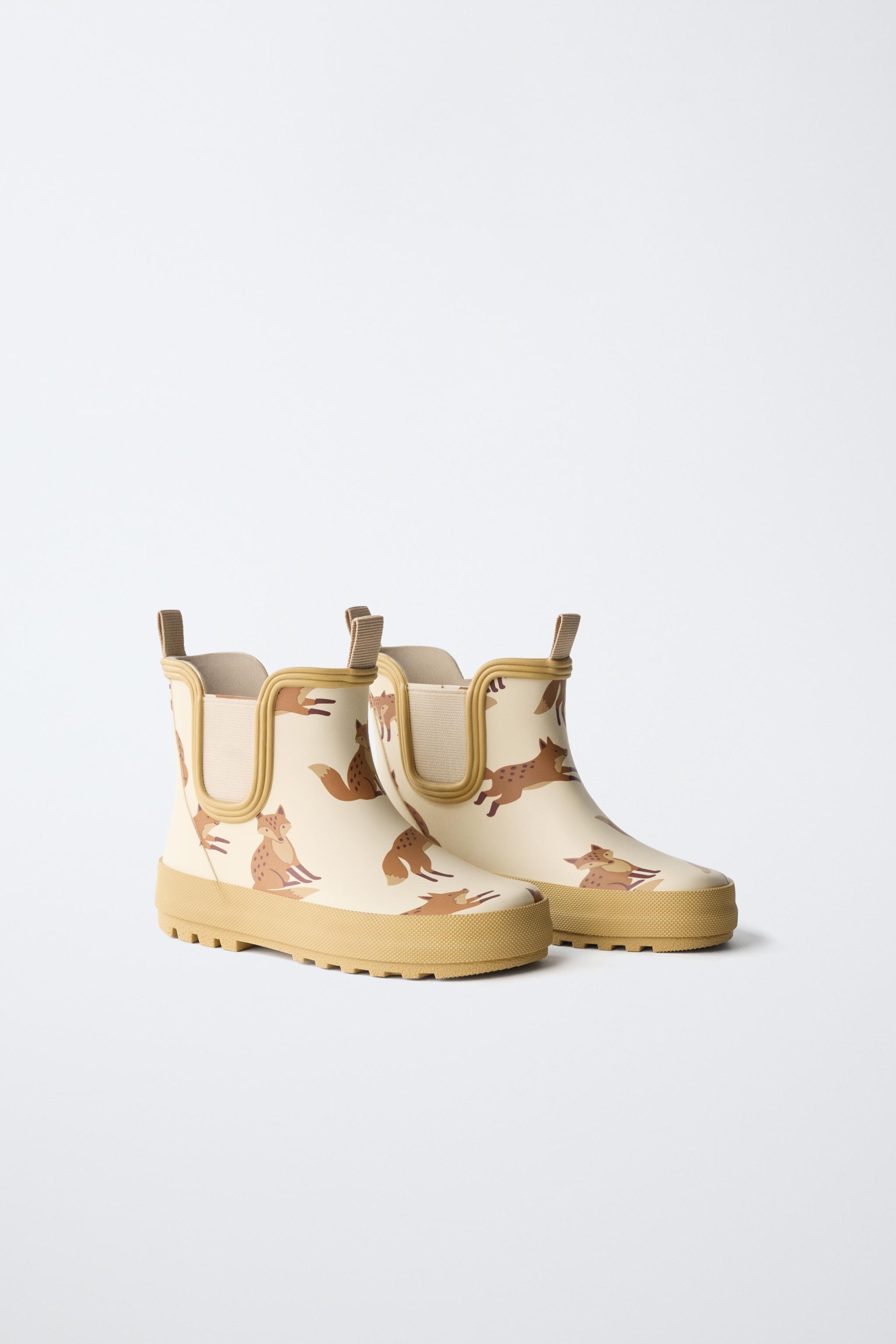 RAIN BOOTS — Off White