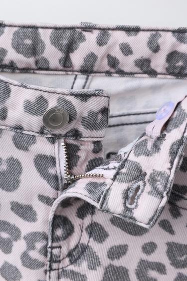 ANIMAL PRINT BERMUDA SHORTS - Pink by Zara - Image 2