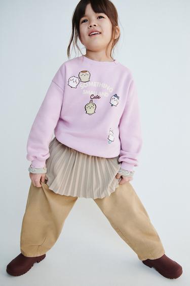 Zara ©NAGANO 吉伊卡哇印花運動衫 - 粉紅色