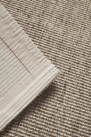 SISALTEPPICH GEFLOCHTEN - Hellbeige von Zara
