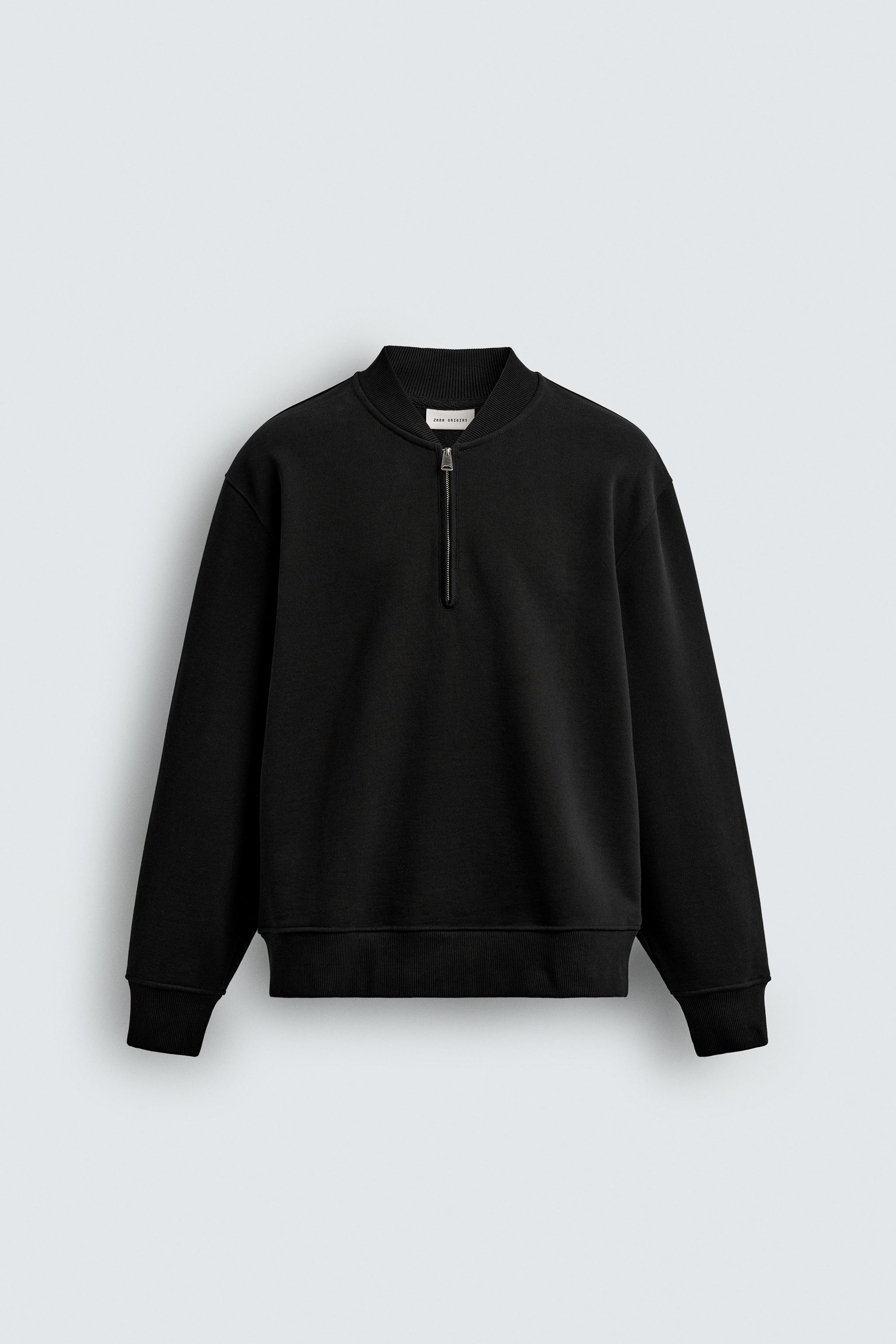 QUARTER-ZIP SWEATSHIRT