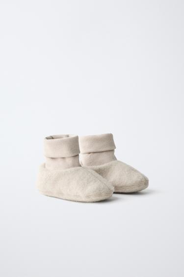 WOOL BOOTEES — Sandy Brown 2