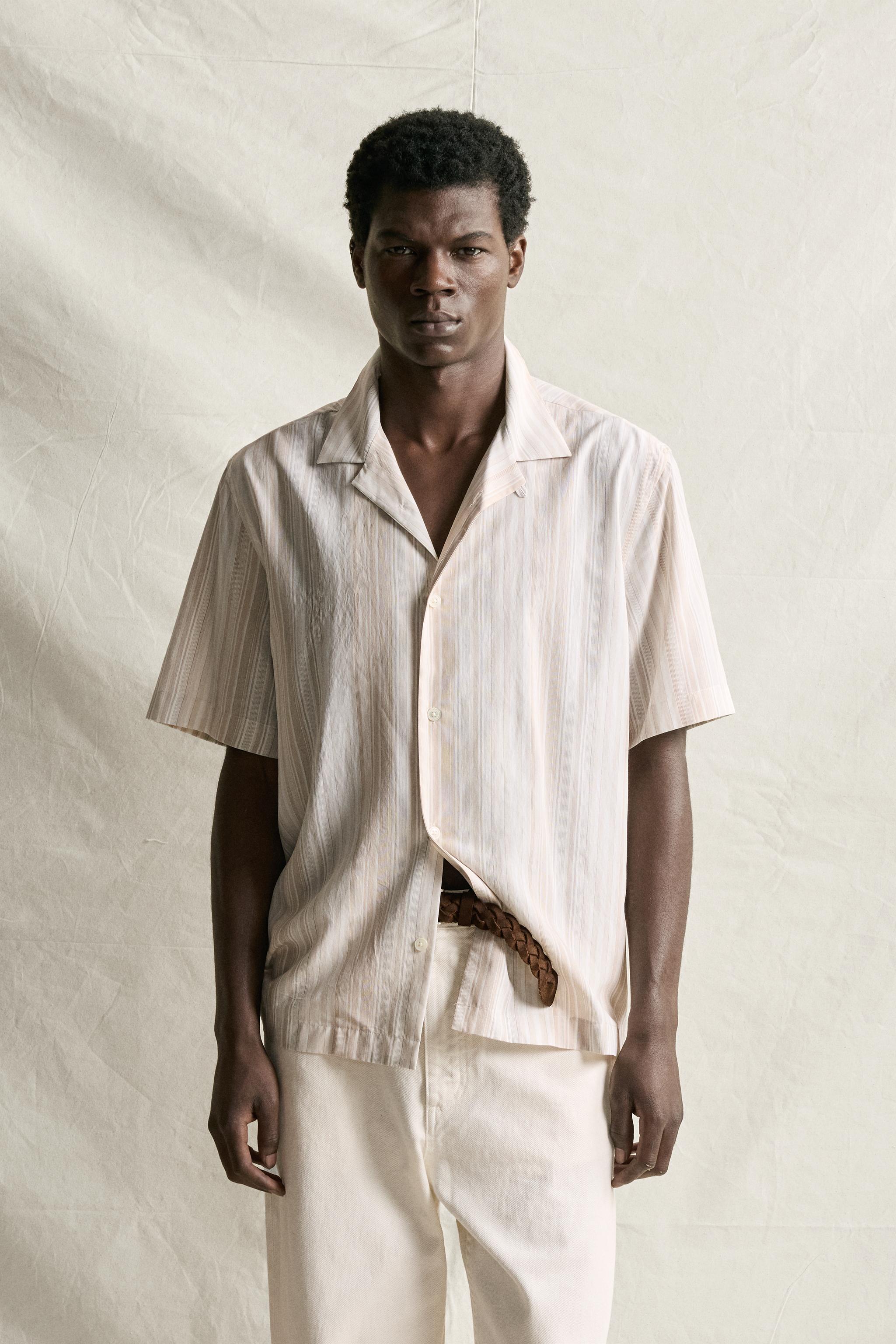 REGULAR FIT STRIPED SHIRT