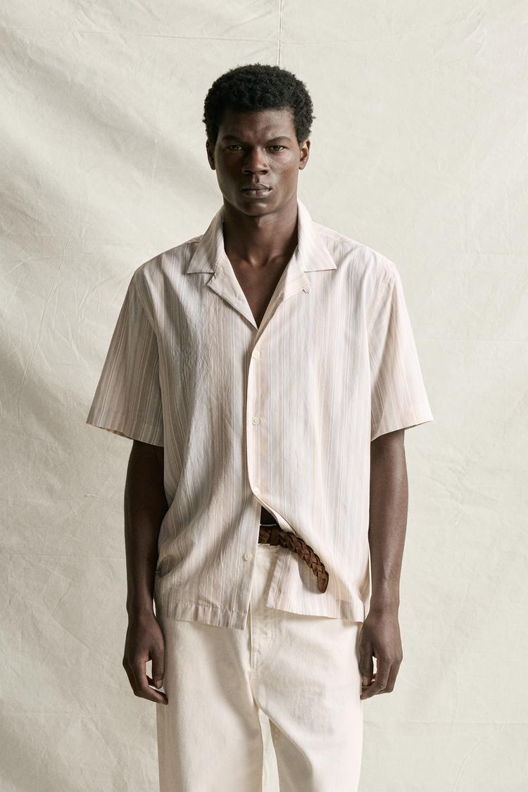 REGULAR FIT STRIPED SHIRT