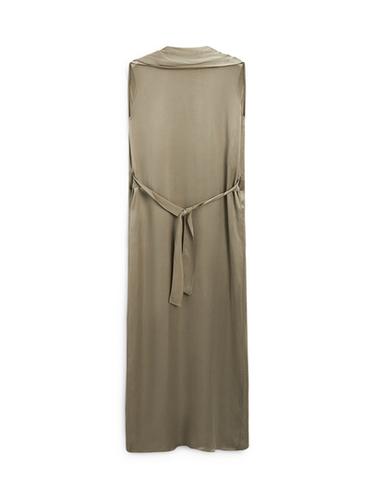 Robe fluide d''effet cape - STUDIO - Pierre de Zara