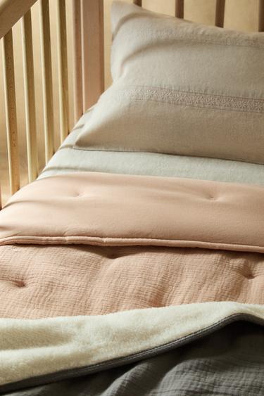 Zara CHILDREN'S MUSLIN QUILT - Pink
