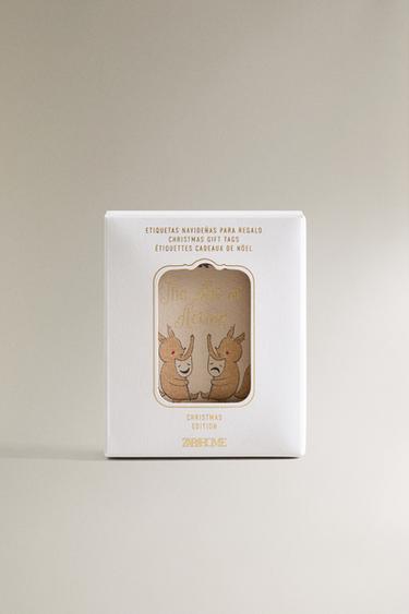 LOT ÉTIQUETTES CADEAUX LIVRES NOËL (LOT DE 10) - Multicolore de Zara - Image 3