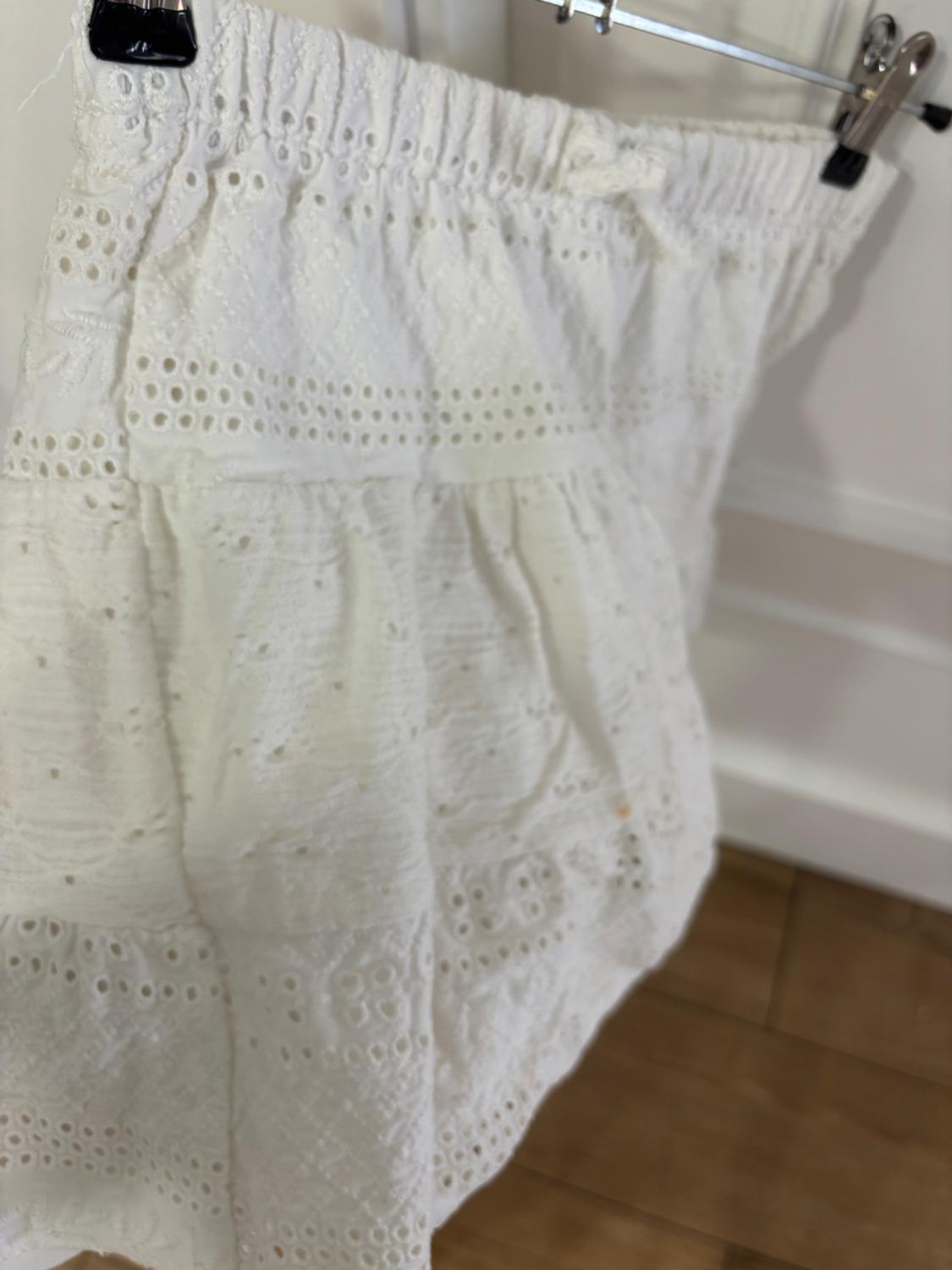 CONTRAST EMBROIDERED SKIRT - Image 2