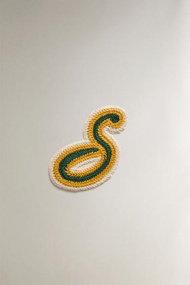 Zara COTTON LETTER S PATCH - Multicolored - Image 0