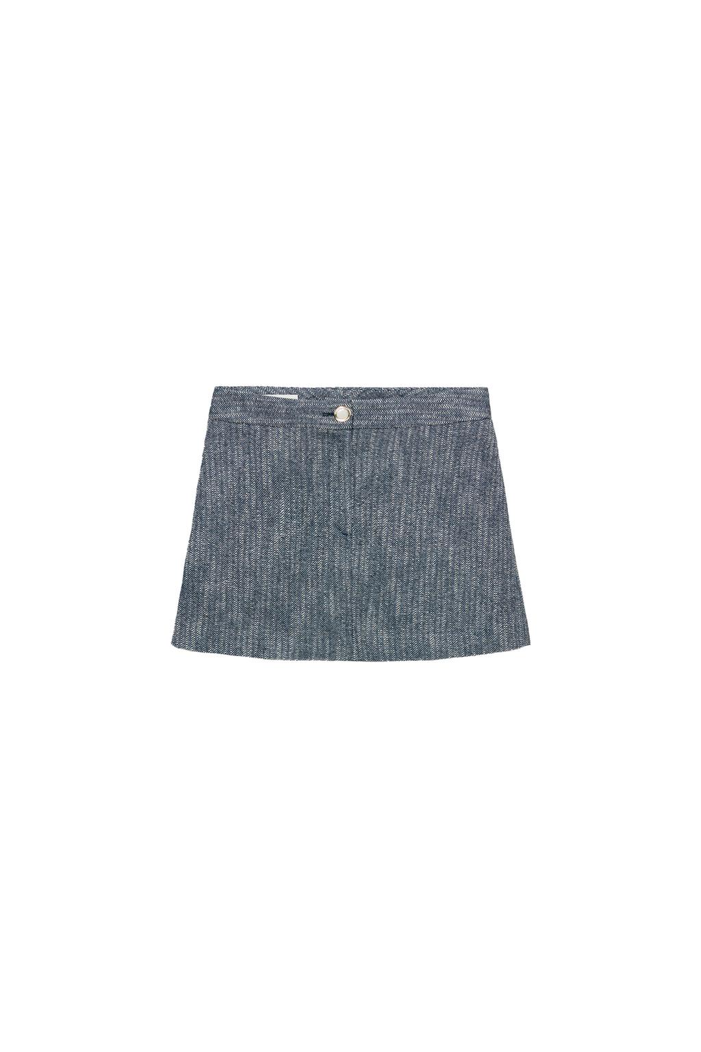 TEXTURED SKORT - image 3