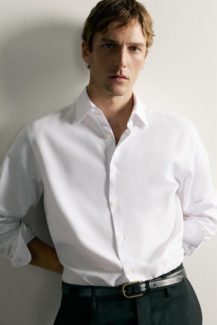 EASY CARE TEXTURED SHIRT