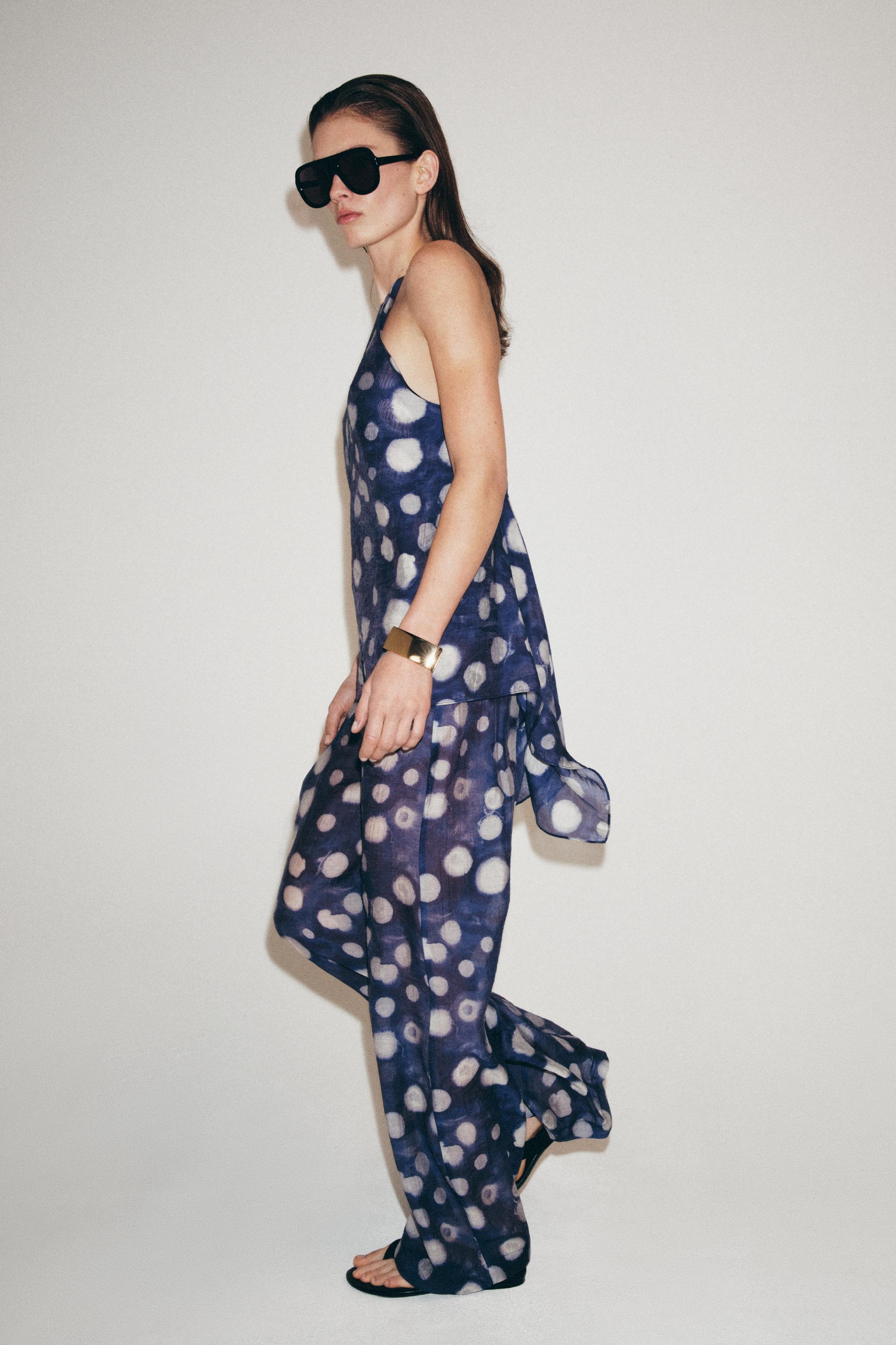 PANTALON À POIS ZW COLLECTION