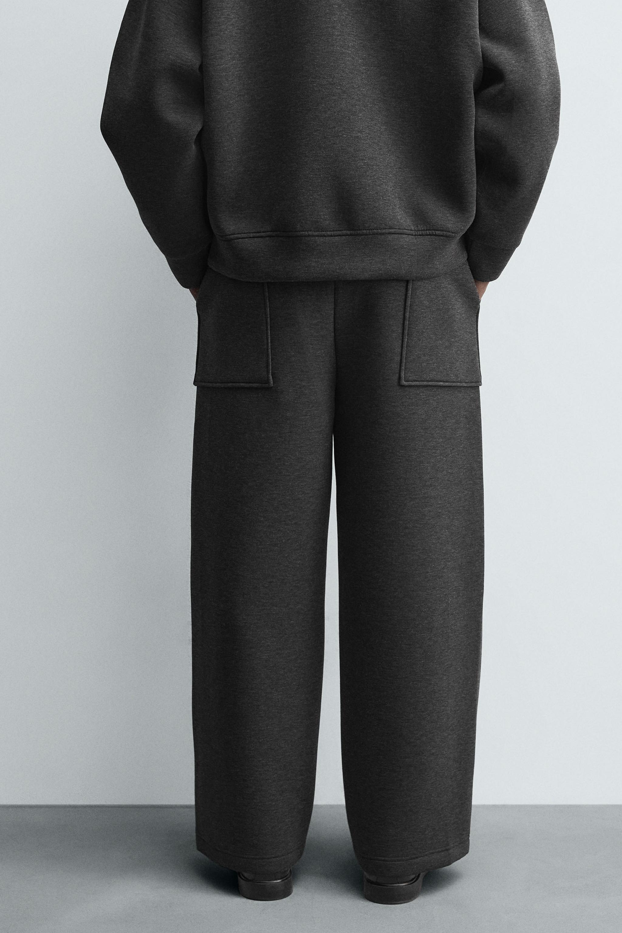 TECHNICAL WIDE-LEG JOGGERS