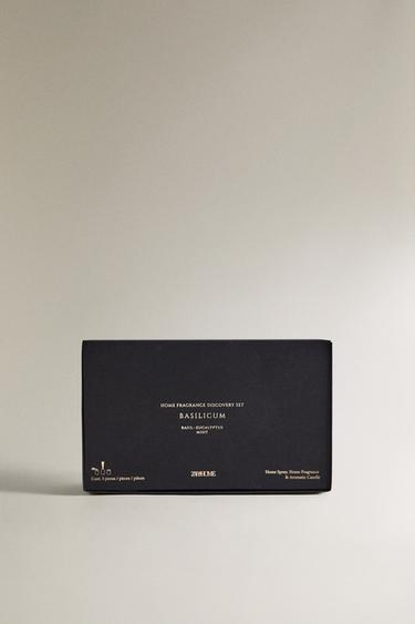 COFFRET CADEAU BASILICUM (LOT DE 3) - Vert menthe de Zara - Image 4